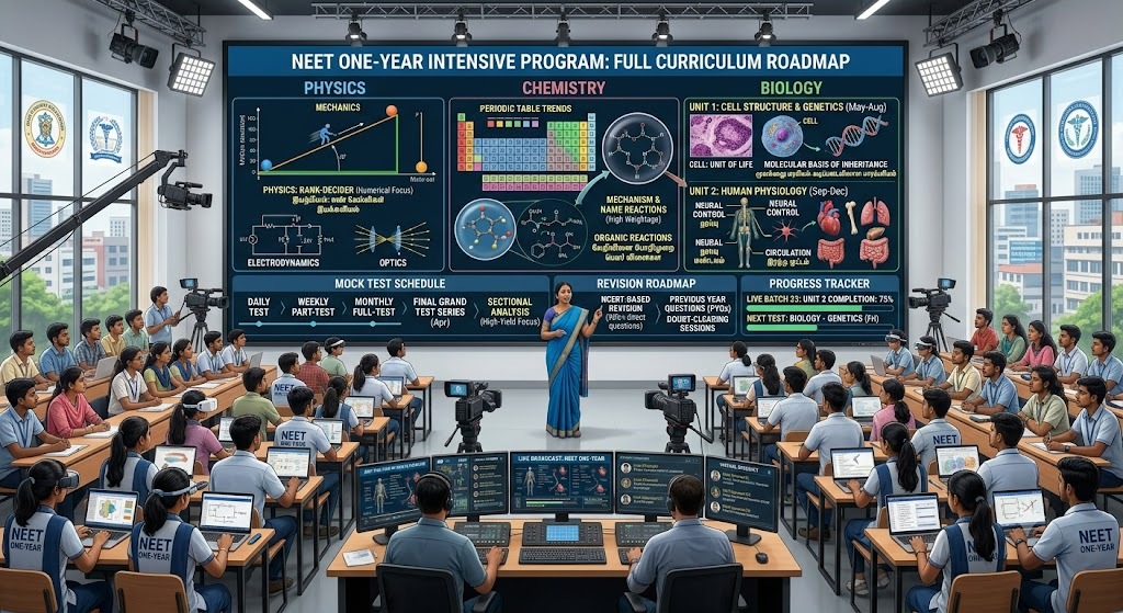 NEET One-Year Intensive Program Course